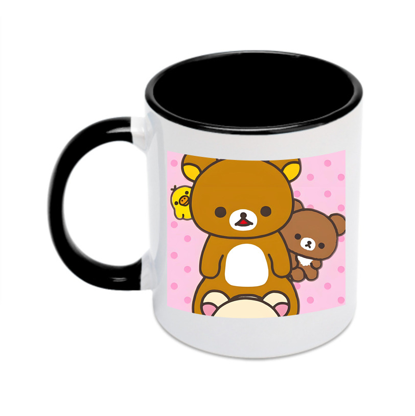 （画像用） リラックマ リラックマ キイロイトリ Rilakkuma Korilakkuma Kiiroitori カラーマグカップ