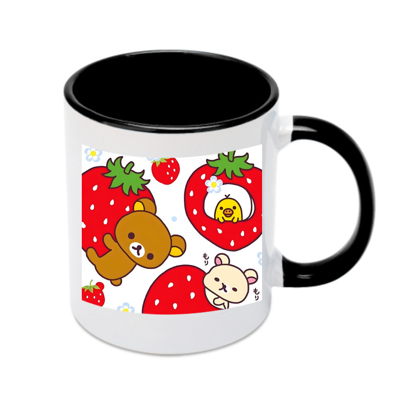 （画像用） リラックマ リラックマ キイロイトリ Rilakkuma Korilakkuma Kiiroitori カラーマグカップ