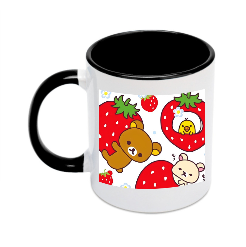 （画像用） リラックマ リラックマ キイロイトリ Rilakkuma Korilakkuma Kiiroitori カラーマグカップ