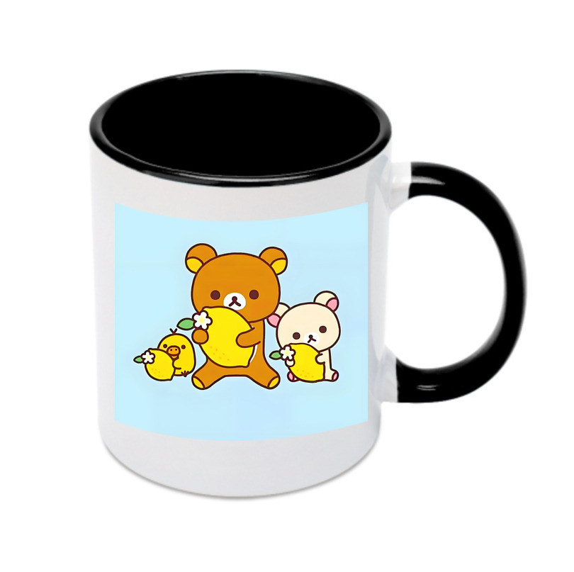 （画像用） リラックマ リラックマ キイロイトリ Rilakkuma Korilakkuma Kiiroitori カラーマグカップ