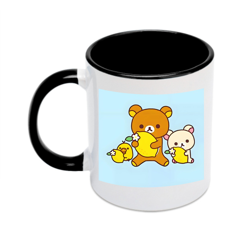 （画像用） リラックマ リラックマ キイロイトリ Rilakkuma Korilakkuma Kiiroitori カラーマグカップ