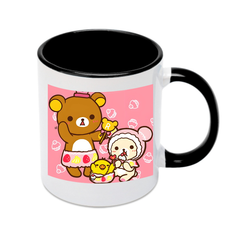 （画像用） リラックマ リラックマ キイロイトリ Rilakkuma Korilakkuma Kiiroitori カラーマグカップ