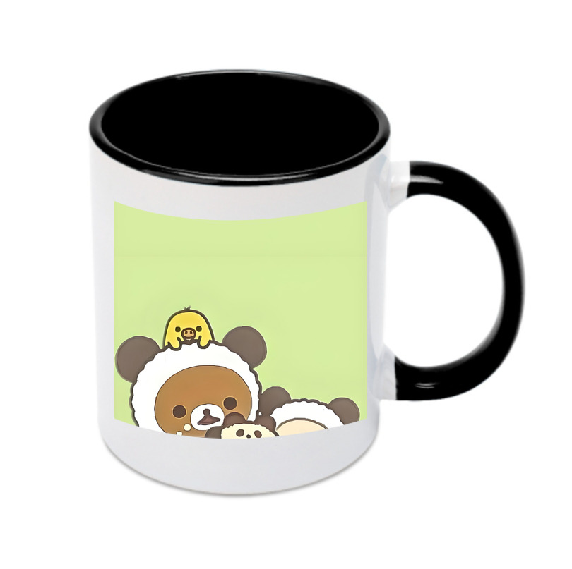 （画像用） リラックマ リラックマ キイロイトリ Rilakkuma Korilakkuma Kiiroitori カラーマグカップ