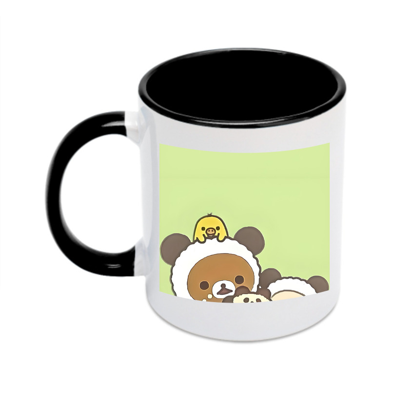 （画像用） リラックマ リラックマ キイロイトリ Rilakkuma Korilakkuma Kiiroitori カラーマグカップ