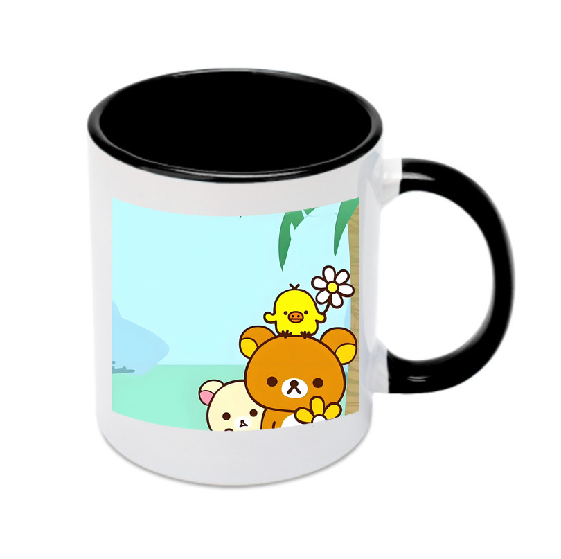 （画像用） リラックマ リラックマ キイロイトリ Rilakkuma Korilakkuma Kiiroitori カラーマグカップ