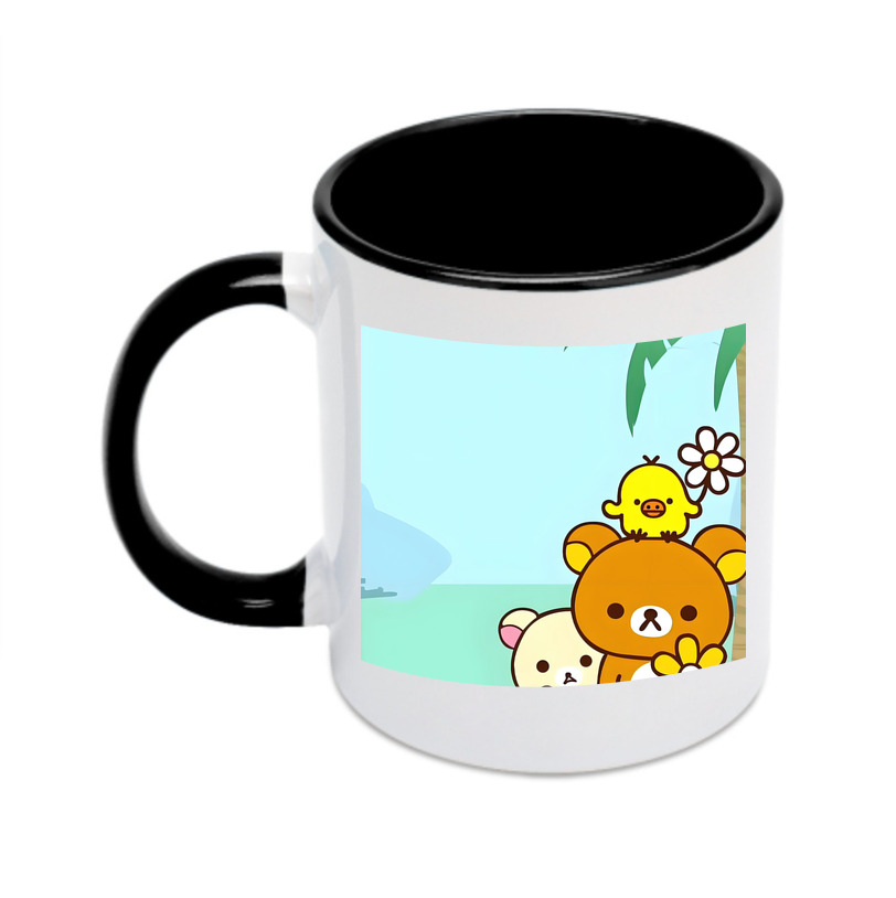 （画像用） リラックマ リラックマ キイロイトリ Rilakkuma Korilakkuma Kiiroitori カラーマグカップ