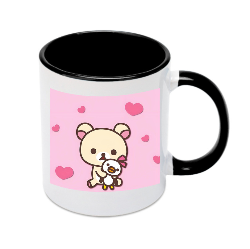 （画像用） リラックマ リラックマ キイロイトリ Rilakkuma Korilakkuma Kiiroitori カラーマグカップ
