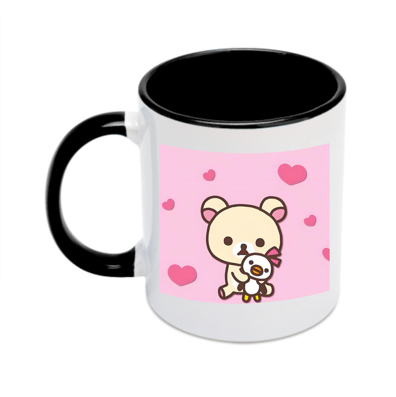 （画像用） リラックマ リラックマ キイロイトリ Rilakkuma Korilakkuma Kiiroitori カラーマグカップ