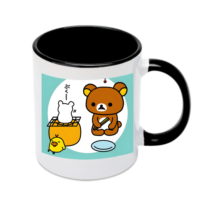 （画像用） リラックマ リラックマ キイロイトリ Rilakkuma Korilakkuma Kiiroitori カラーマグカップ