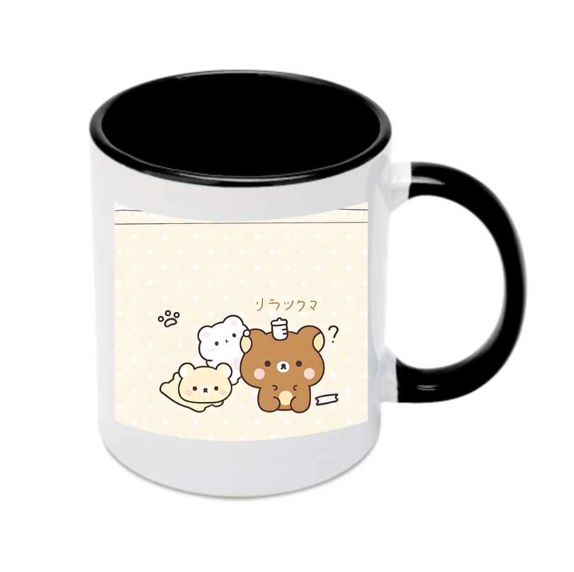 （画像用） リラックマ リラックマ キイロイトリ Rilakkuma Korilakkuma Kiiroitori カラーマグカップ