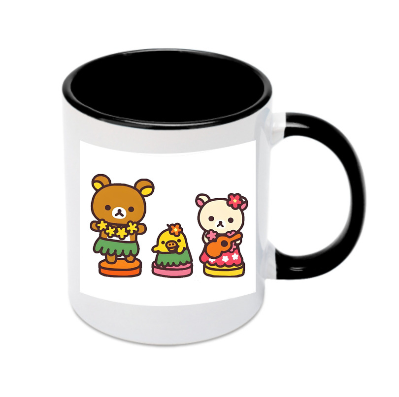 （画像用） リラックマ リラックマ キイロイトリ Rilakkuma Korilakkuma Kiiroitori カラーマグカップ