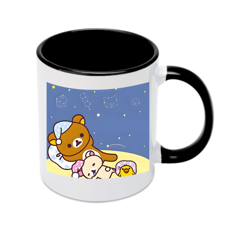 （画像用） リラックマ リラックマ キイロイトリ Rilakkuma Korilakkuma Kiiroitori カラーマグカップ