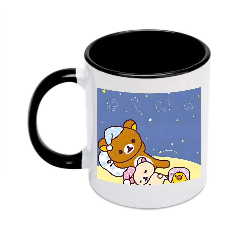 （画像用） リラックマ リラックマ キイロイトリ Rilakkuma Korilakkuma Kiiroitori カラーマグカップ