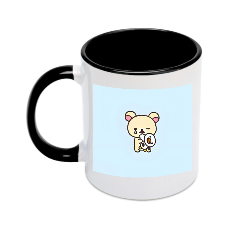 （画像用） リラックマ リラックマ キイロイトリ Rilakkuma Korilakkuma Kiiroitori カラーマグカップ