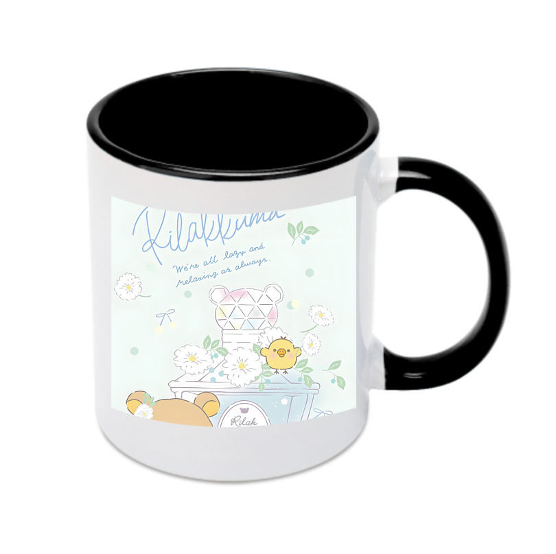 （画像用） リラックマ リラックマ キイロイトリ Rilakkuma Korilakkuma Kiiroitori カラーマグカップ