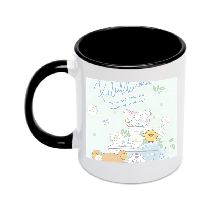 （画像用） リラックマ リラックマ キイロイトリ Rilakkuma Korilakkuma Kiiroitori カラーマグカップ