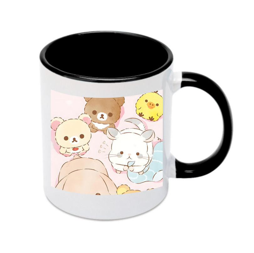 （画像用） リラックマ リラックマ キイロイトリ Rilakkuma Korilakkuma Kiiroitori カラーマグカップ