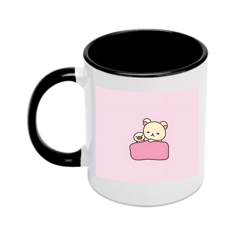 （画像用） リラックマ リラックマ キイロイトリ Rilakkuma Korilakkuma Kiiroitori カラーマグカップ