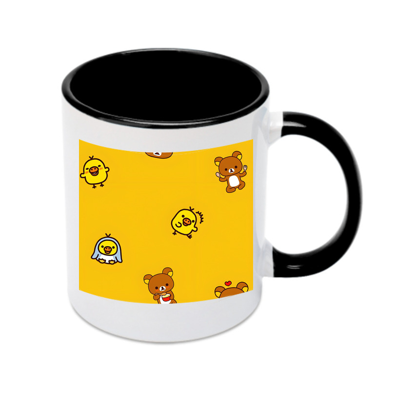 （画像用） リラックマ リラックマ キイロイトリ Rilakkuma Korilakkuma Kiiroitori カラーマグカップ