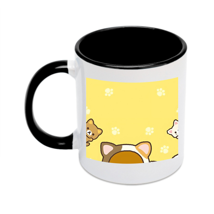 （画像用） リラックマ リラックマ キイロイトリ Rilakkuma Korilakkuma Kiiroitori カラーマグカップ