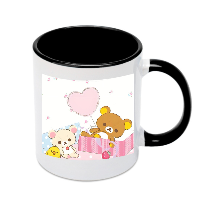 （画像用） リラックマ リラックマ キイロイトリ Rilakkuma Korilakkuma Kiiroitori カラーマグカップ
