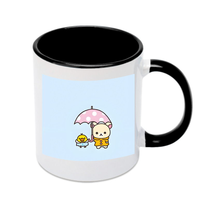 （画像用） リラックマ リラックマ キイロイトリ Rilakkuma Korilakkuma Kiiroitori カラーマグカップ
