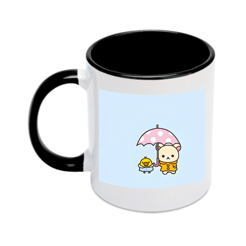（画像用） リラックマ リラックマ キイロイトリ Rilakkuma Korilakkuma Kiiroitori カラーマグカップ