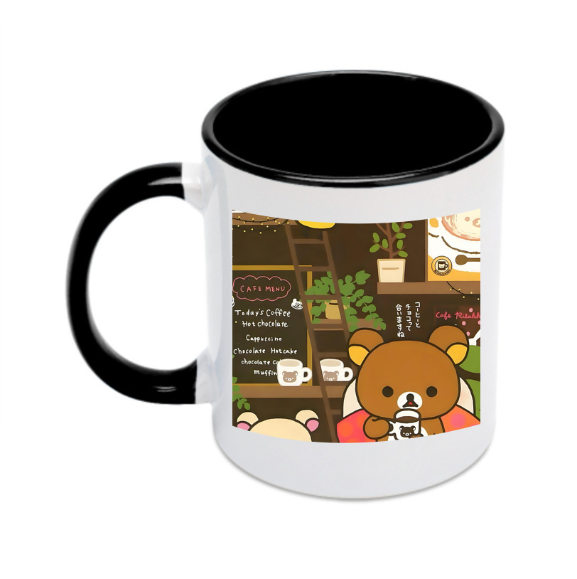 （画像用） リラックマ リラックマ キイロイトリ Rilakkuma Korilakkuma Kiiroitori カラーマグカップ