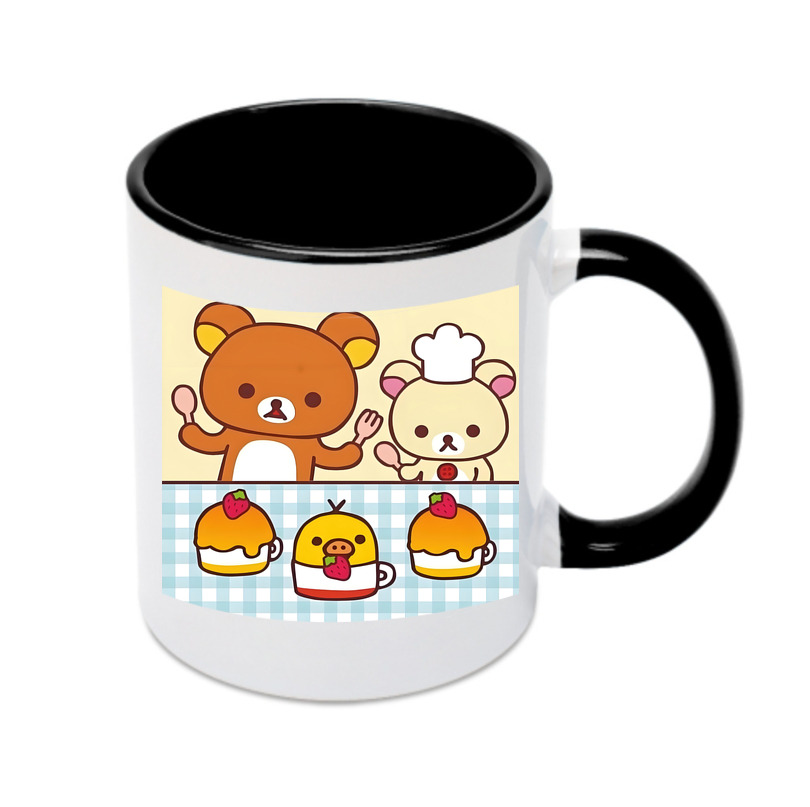 （画像用） リラックマ リラックマ キイロイトリ Rilakkuma Korilakkuma Kiiroitori カラーマグカップ