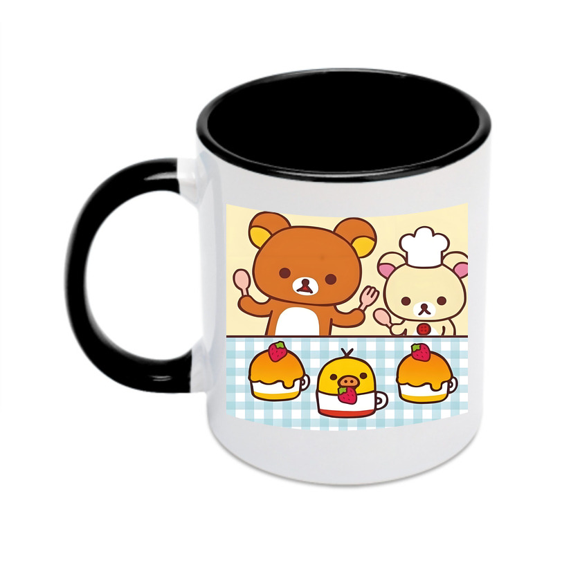 （画像用） リラックマ リラックマ キイロイトリ Rilakkuma Korilakkuma Kiiroitori カラーマグカップ