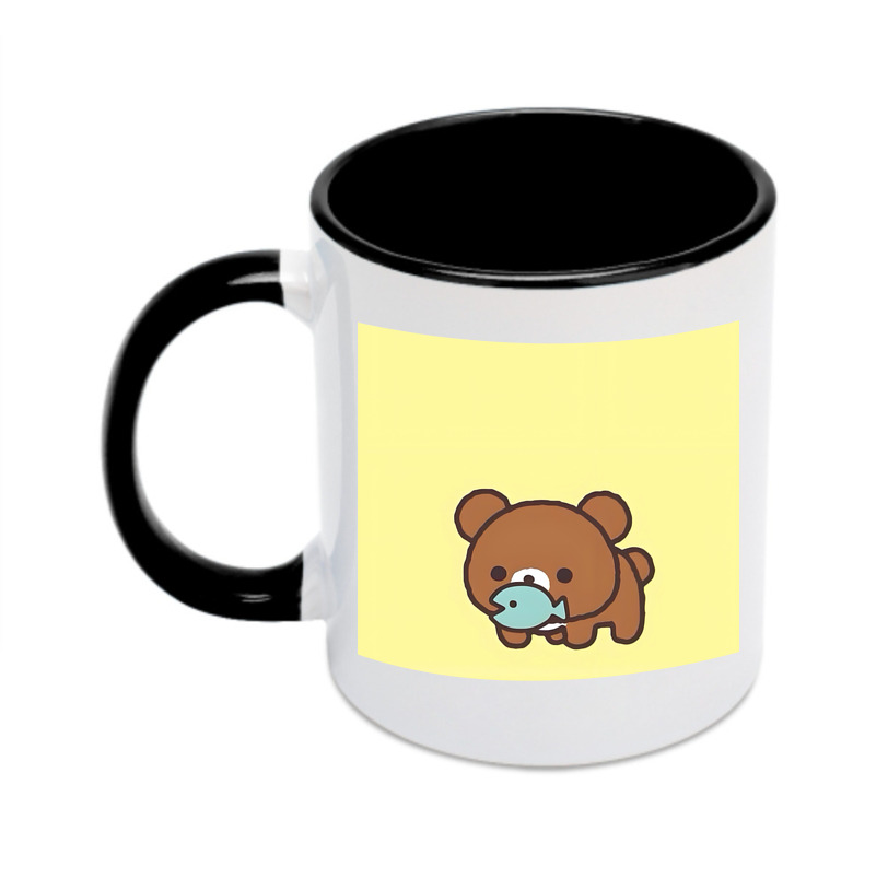 （画像用） リラックマ リラックマ キイロイトリ Rilakkuma Korilakkuma Kiiroitori カラーマグカップ