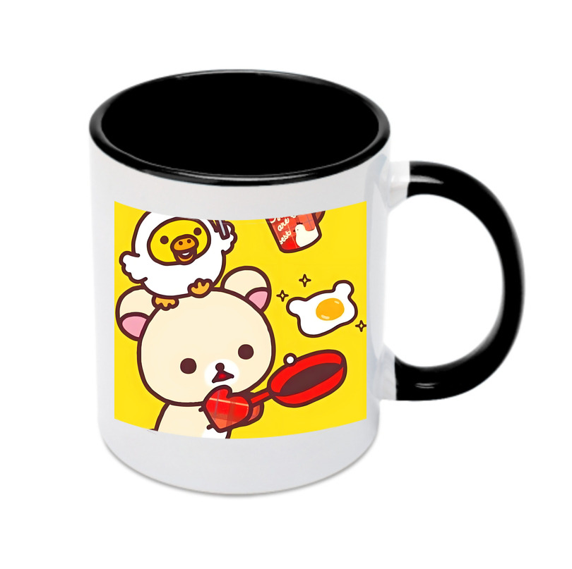 （画像用） リラックマ リラックマ キイロイトリ Rilakkuma Korilakkuma Kiiroitori カラーマグカップ