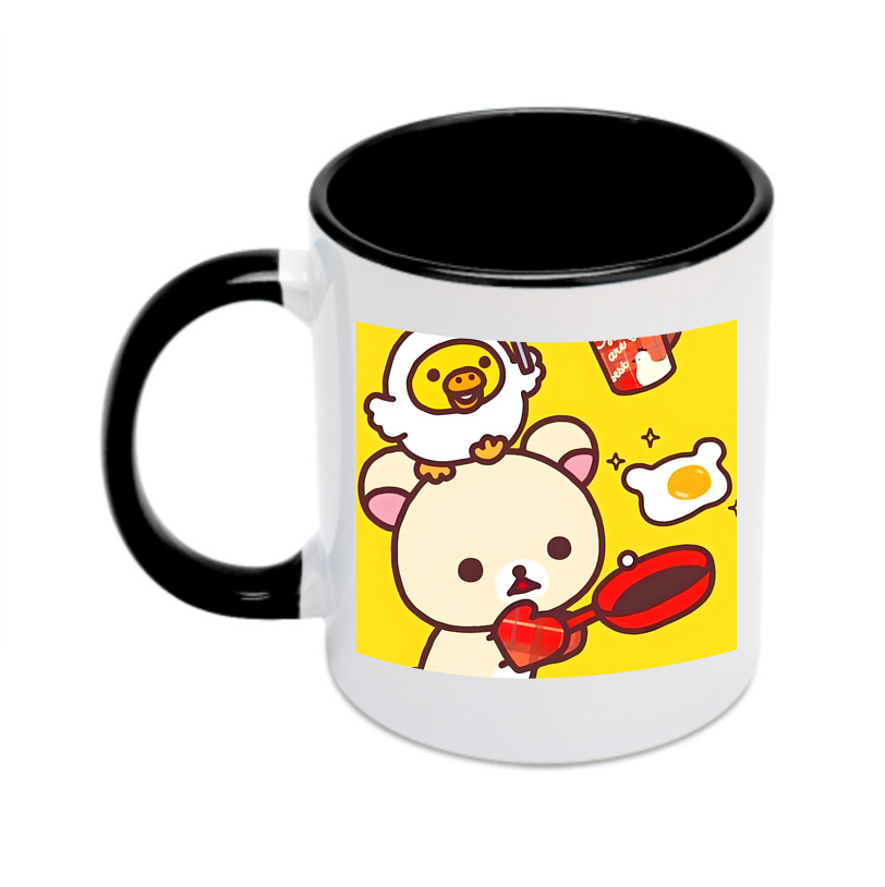 （画像用） リラックマ リラックマ キイロイトリ Rilakkuma Korilakkuma Kiiroitori カラーマグカップ