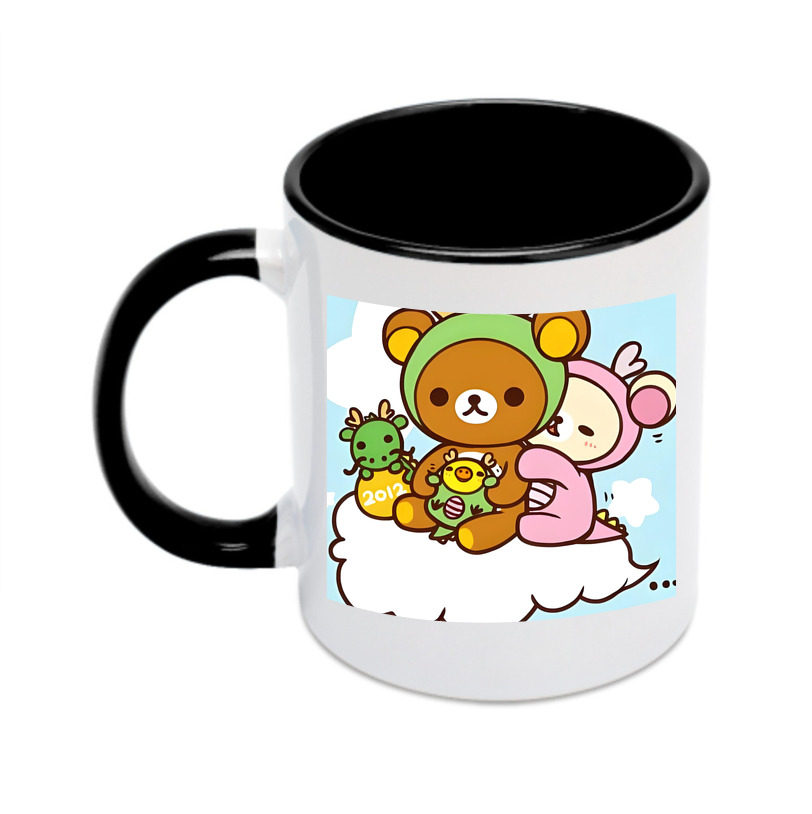 （画像用） リラックマ リラックマ キイロイトリ Rilakkuma Korilakkuma Kiiroitori カラーマグカップ
