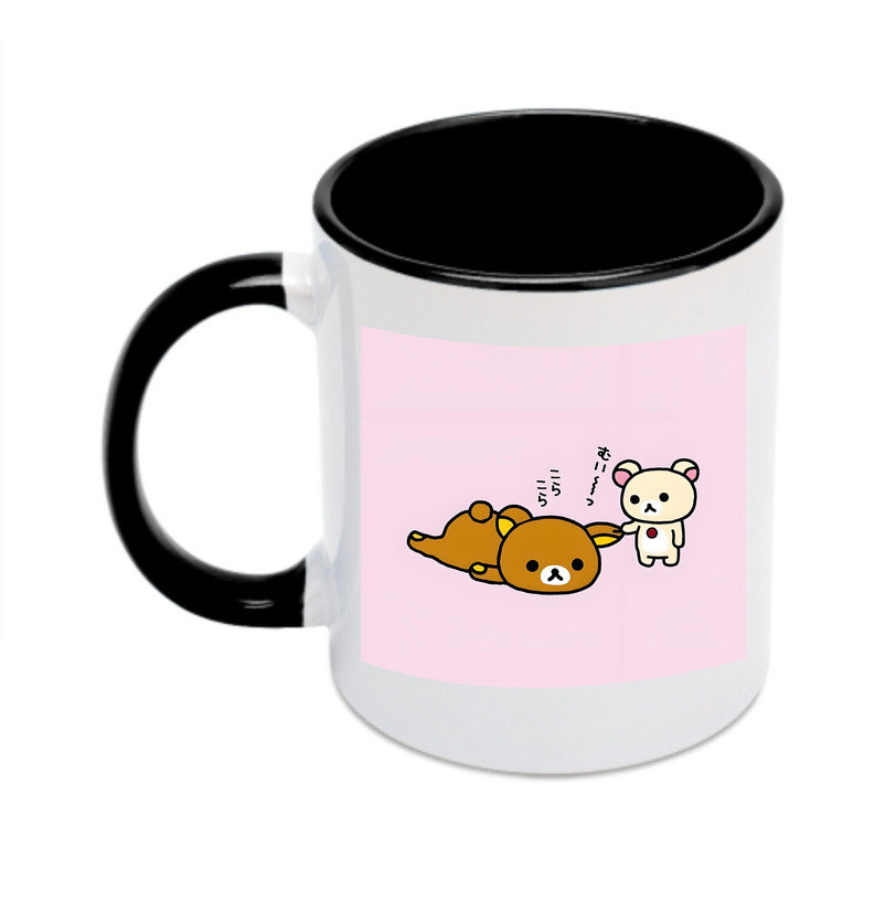 （画像用） リラックマ リラックマ キイロイトリ Rilakkuma Korilakkuma Kiiroitori カラーマグカップ