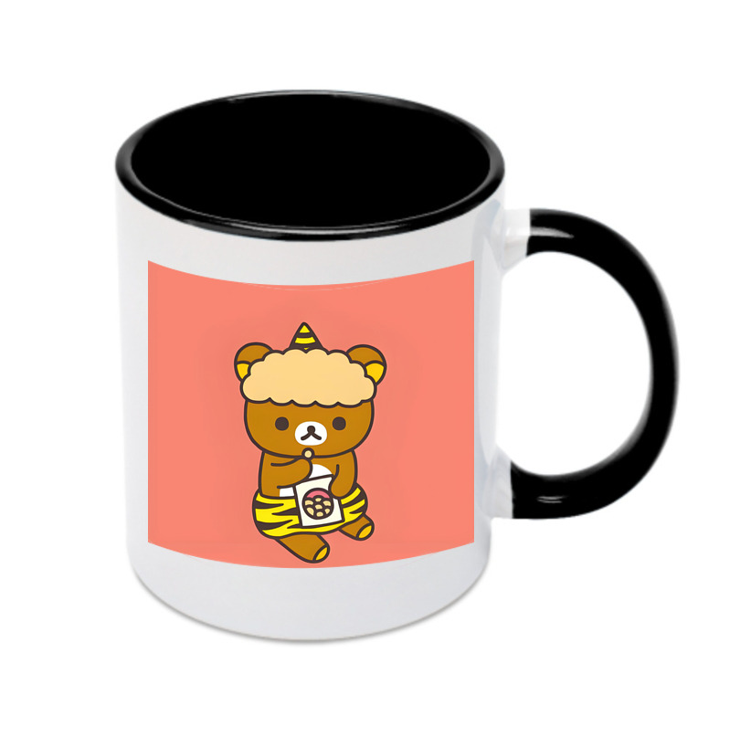 （画像用） リラックマ リラックマ キイロイトリ Rilakkuma Korilakkuma Kiiroitori カラーマグカップ