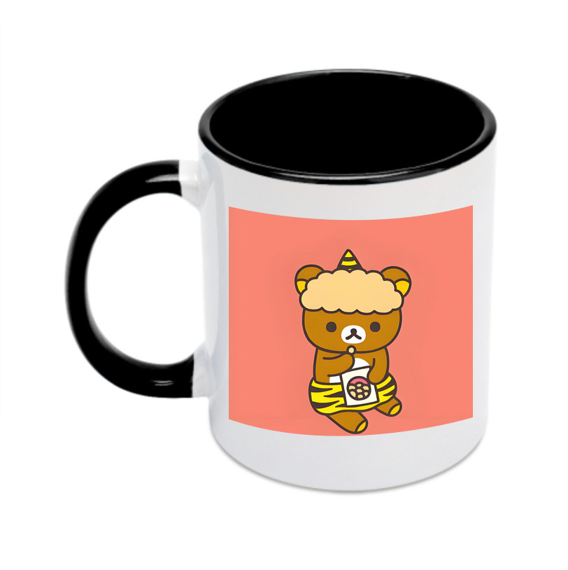 （画像用） リラックマ リラックマ キイロイトリ Rilakkuma Korilakkuma Kiiroitori カラーマグカップ