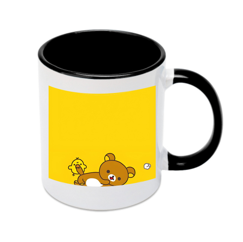 （画像用） リラックマ リラックマ キイロイトリ Rilakkuma Korilakkuma Kiiroitori カラーマグカップ