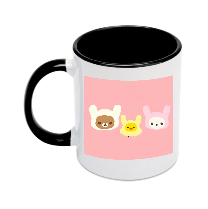 （画像用） リラックマ リラックマ キイロイトリ Rilakkuma Korilakkuma Kiiroitori カラーマグカップ