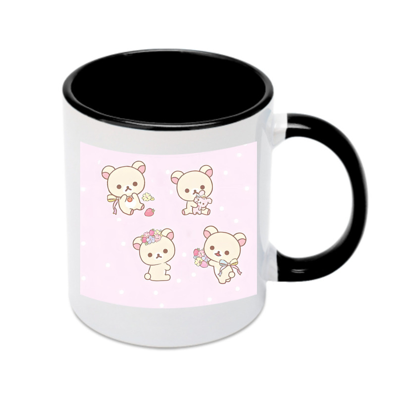 （画像用） リラックマ リラックマ キイロイトリ Rilakkuma Korilakkuma Kiiroitori カラーマグカップ
