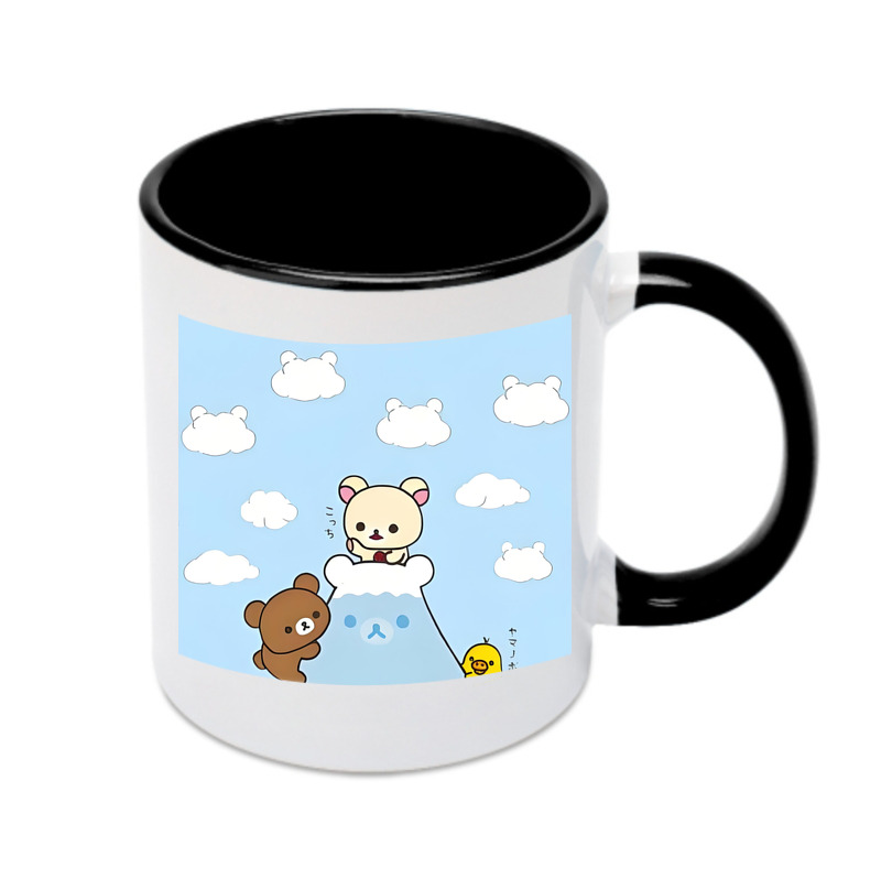 （画像用） リラックマ リラックマ キイロイトリ Rilakkuma Korilakkuma Kiiroitori カラーマグカップ