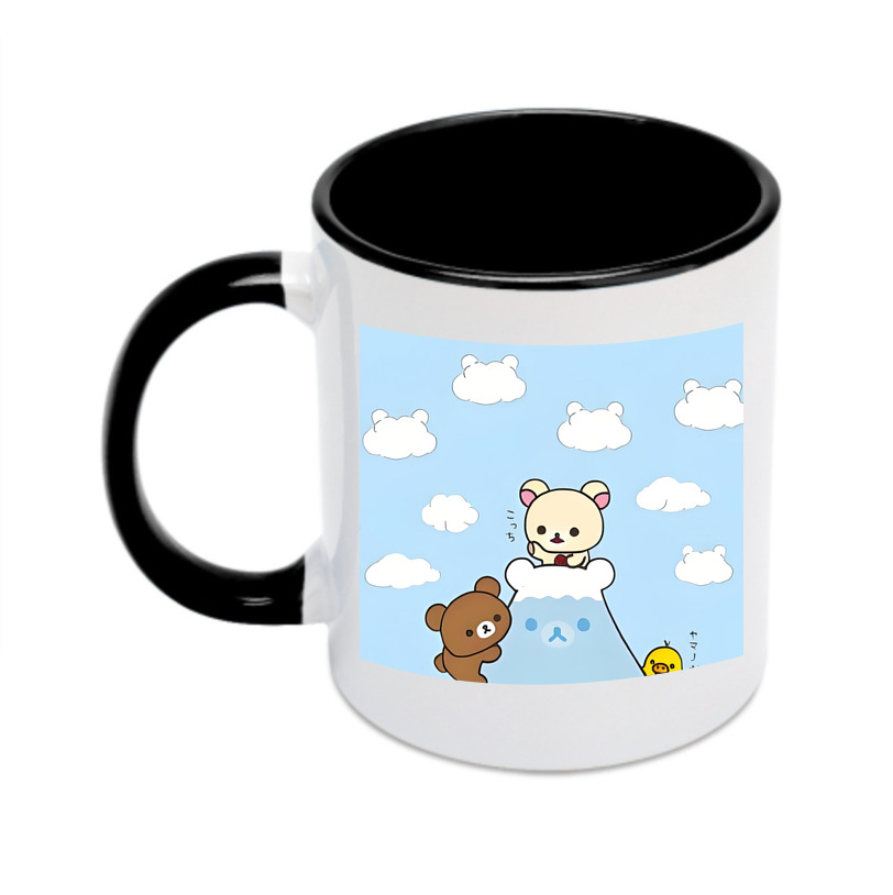 （画像用） リラックマ リラックマ キイロイトリ Rilakkuma Korilakkuma Kiiroitori カラーマグカップ