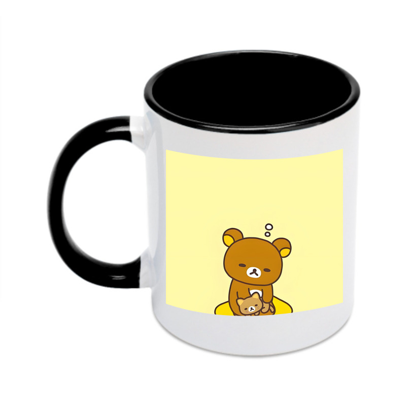 （画像用） リラックマ リラックマ キイロイトリ Rilakkuma Korilakkuma Kiiroitori カラーマグカップ