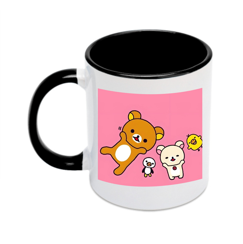 （画像用） リラックマ リラックマ キイロイトリ Rilakkuma Korilakkuma Kiiroitori カラーマグカップ