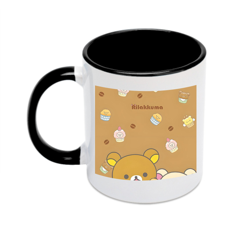 （画像用） リラックマ リラックマ キイロイトリ Rilakkuma Korilakkuma Kiiroitori カラーマグカップ