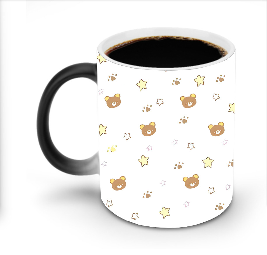 （画像用） リラックマ リラックマ キイロイトリ Rilakkuma Korilakkuma Kiiroitori 温度変色マグカップ