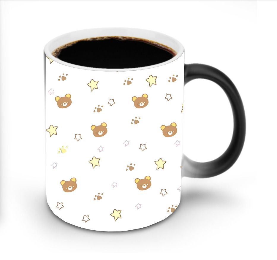 （画像用） リラックマ リラックマ キイロイトリ Rilakkuma Korilakkuma Kiiroitori 温度変色マグカップ