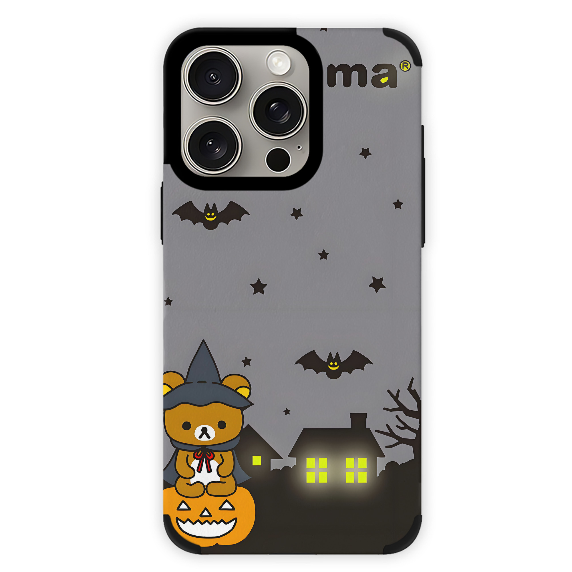 （画像用） リラックマ リラックマ キイロイトリ Rilakkuma Korilakkuma Kiiroitori 【iPhone15ProMax対応】 PUレザー スマホケース 耐衝撃＆黄変防止