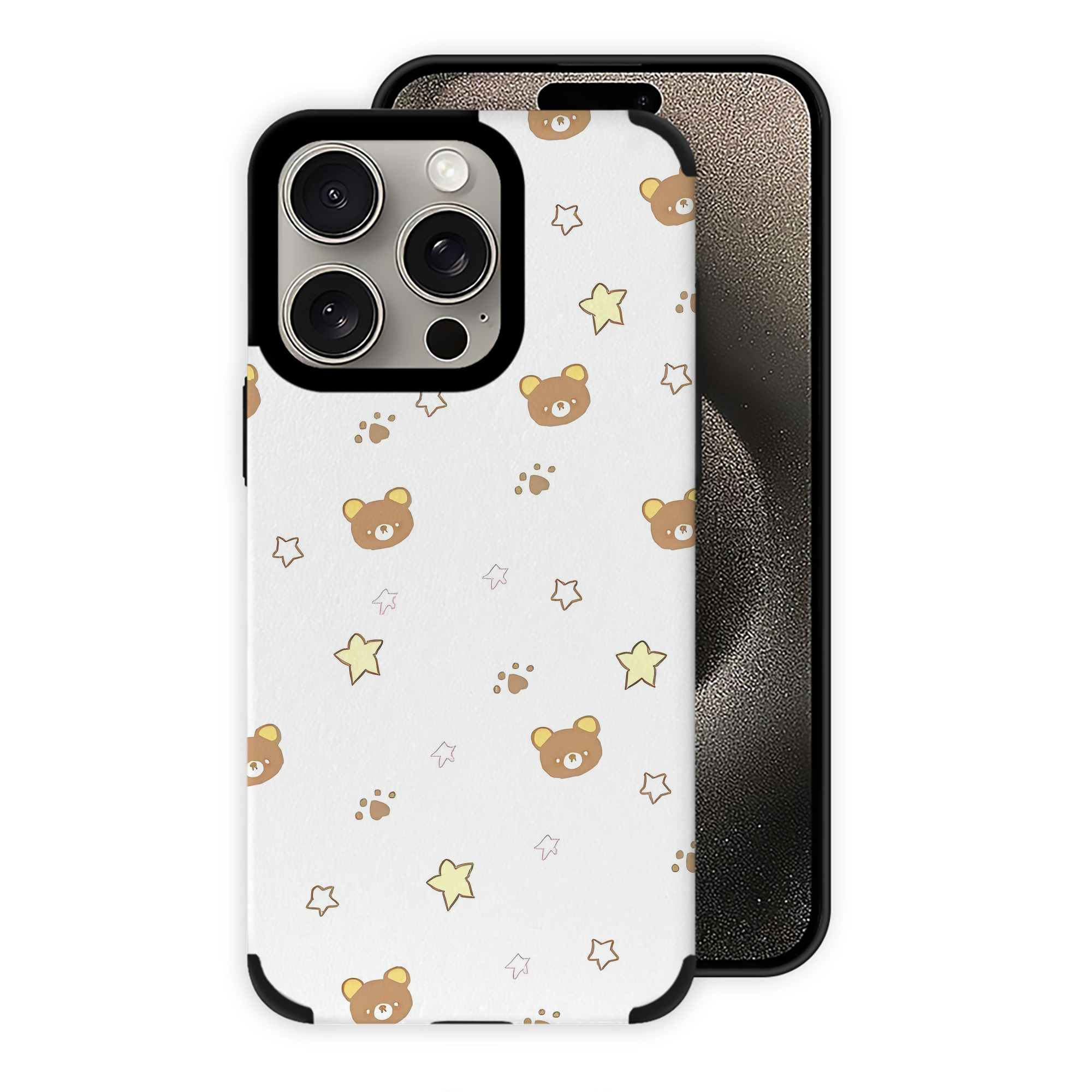 （画像用） リラックマ リラックマ キイロイトリ Rilakkuma Korilakkuma Kiiroitori 【iPhone15ProMax対応】 PUレザー スマホケース 耐衝撃＆黄変防止