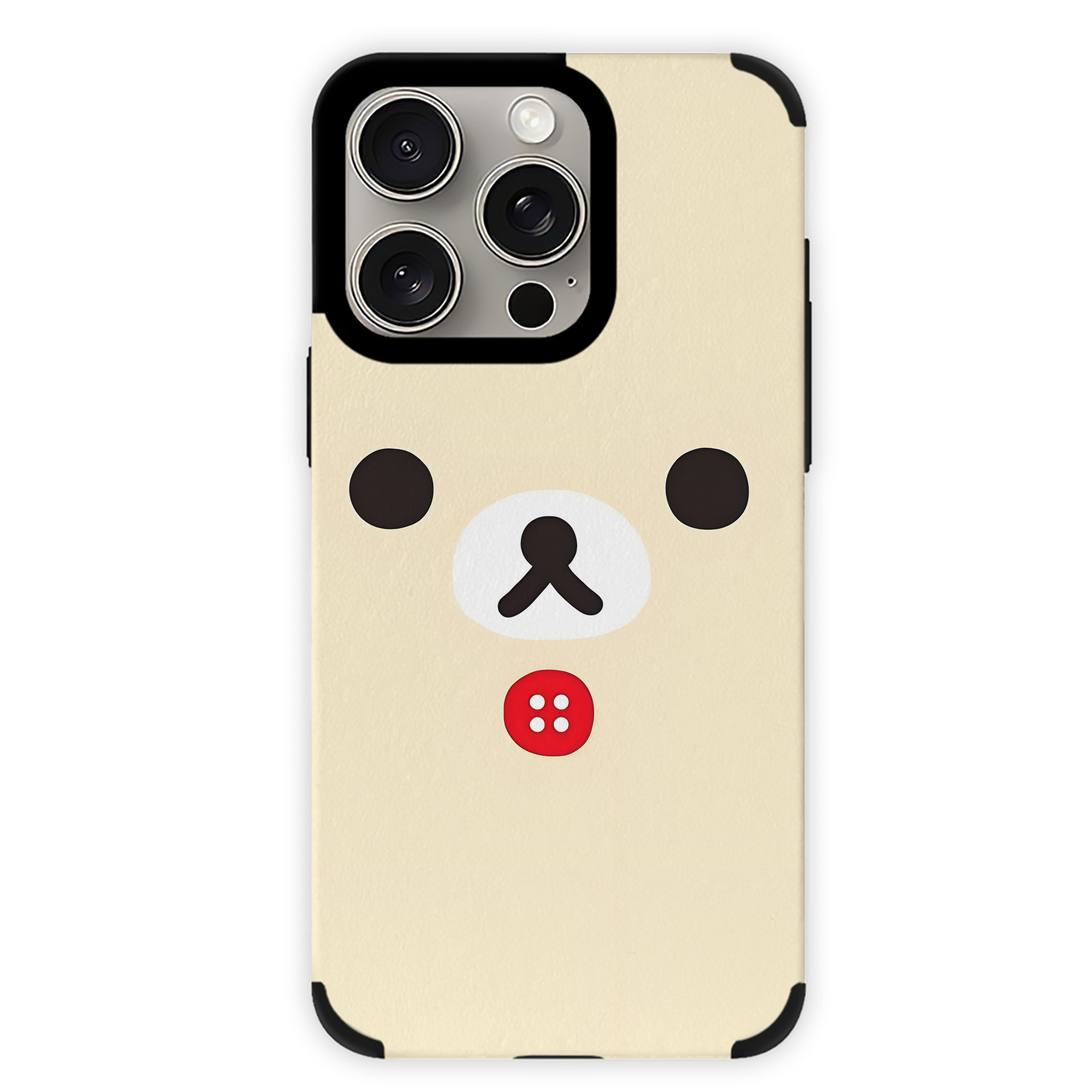（画像用） リラックマ リラックマ キイロイトリ Rilakkuma Korilakkuma Kiiroitori 【iPhone15ProMax対応】 PUレザー スマホケース 耐衝撃＆黄変防止